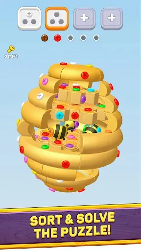 Скриншот 3 — Screwzle 3D: Screw Puzzle