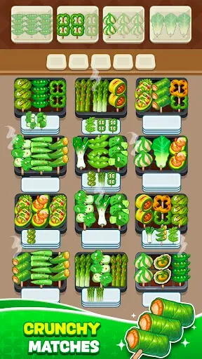 Скриншот 4 — Skewer Jam: Food Sort