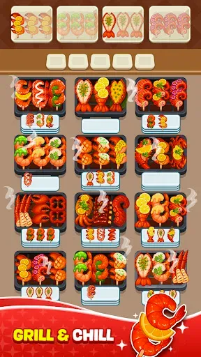 Скриншот 8 — Skewer Jam: Food Sort