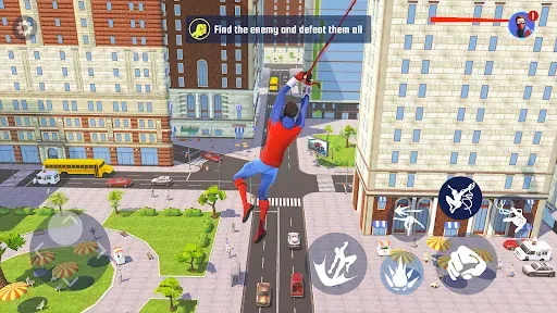 Скриншот 1 — Spider Fighting: Hero Game