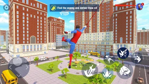 Скриншот 2 — Spider Fighting: Hero Game