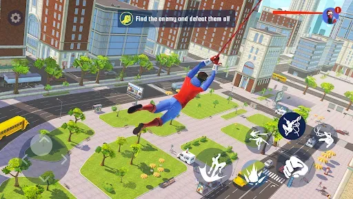 Скриншот 3 — Spider Fighting: Hero Game