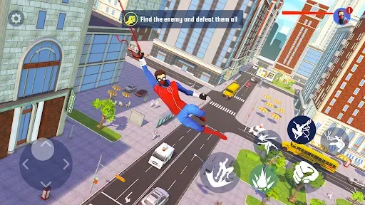 Скриншот 4 — Spider Fighting: Hero Game