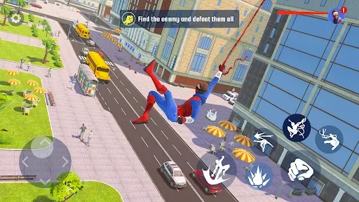 Скриншот 5 — Spider Fighting: Hero Game