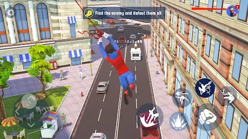 Скриншот 6 — Spider Fighting: Hero Game