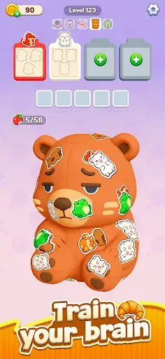 Скриншот 4 — Sticker Sort Puzzle