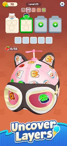 Скриншот 8 — Sticker Sort Puzzle
