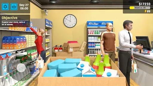 Скриншот 1 — Supermarket Simulator Store