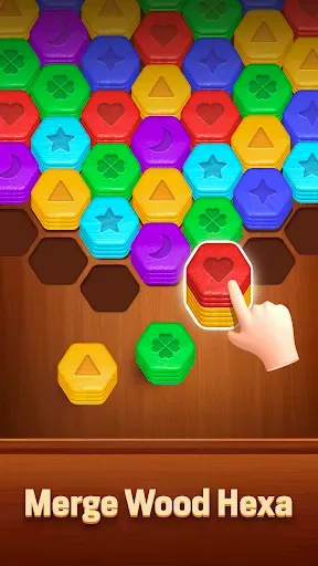 Скриншот 1 — Wood Hexa