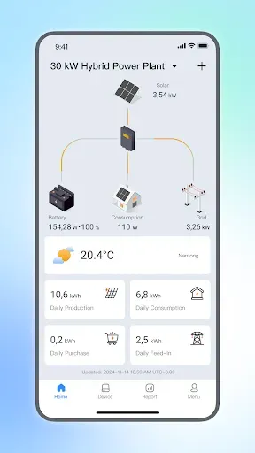 Скриншот 2 — SOLARMAN Smart