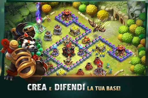Скриншот 1 — Clash of Lords 2: Italiano