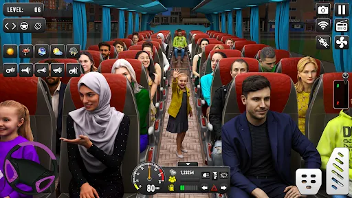 Скриншот 4 — Real Bus Driving Games Sim 3D