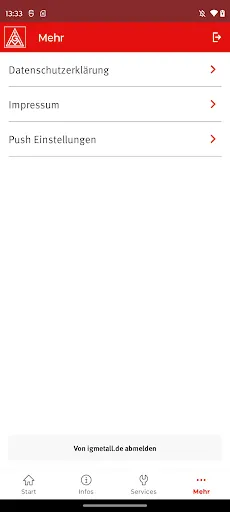 Скриншот 8 — IG Metall App