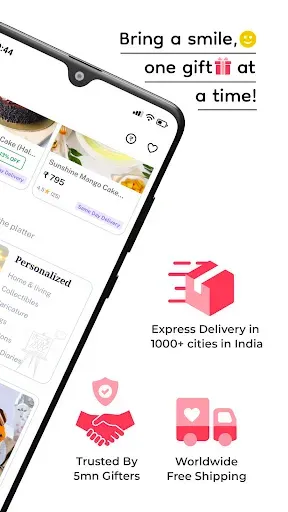 Скриншот 8 — IGP: Flowers, Cakes, Gifts App