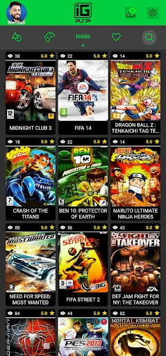 Скриншот 1 — IGAMES PSP