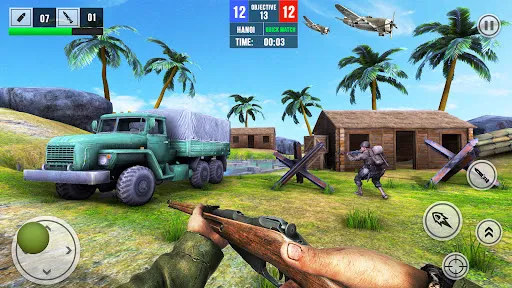 Скриншот 3 — World War 2 Strike WW2 Games