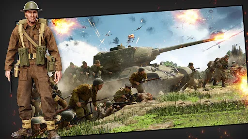 Скриншот 5 — World War 2 Strike WW2 Games