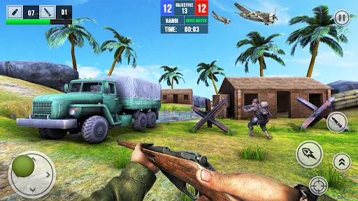 Скриншот 8 — World War 2 Strike WW2 Games