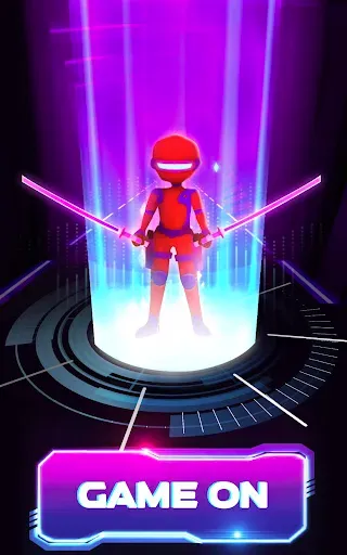 Скриншот 1 — Beat Blader 3D: EDM Music Race