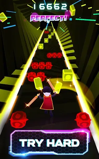 Скриншот 4 — Beat Blader 3D: EDM Music Race