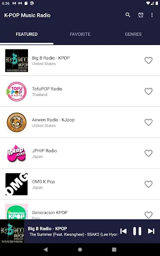 Скриншот 4 — K-POP Music Radio