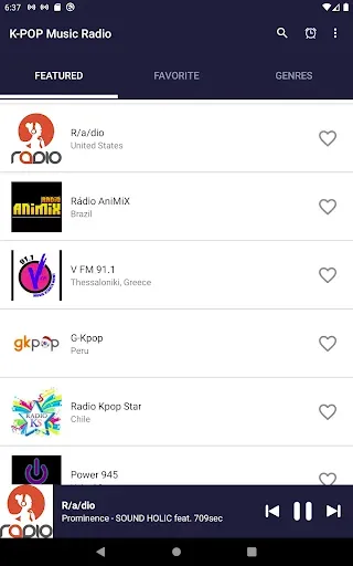 Скриншот 5 — K-POP Music Radio