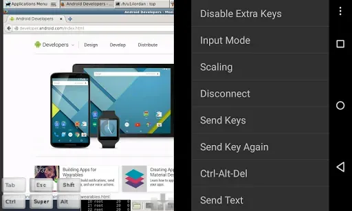 Скриншот 6 — bVNC: Secure VNC Viewer