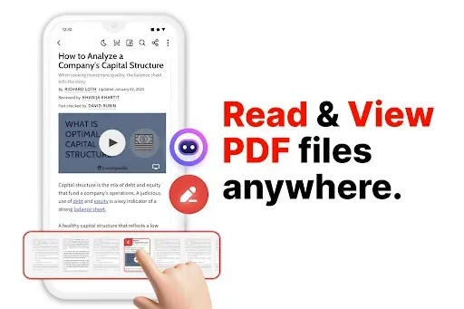 Скриншот 2 — PDF Reader - PDF Converter