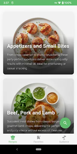 Скриншот 2 — My Philips AirFryer Cookbook