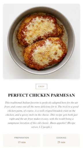 Скриншот 5 — My Philips AirFryer Cookbook