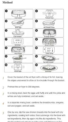 Скриншот 7 — My Philips AirFryer Cookbook
