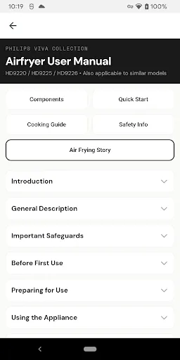 Скриншот 8 — My Philips AirFryer Cookbook