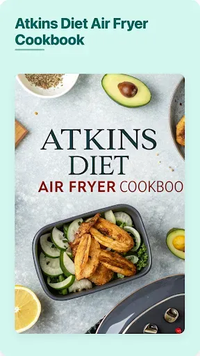 Скриншот 1 — Atkins Air Fryer Recipes