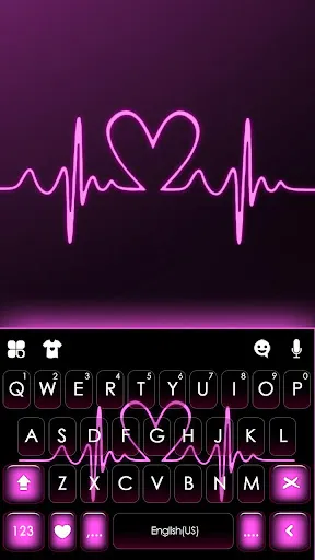 Скриншот 5 — тема Pink RGB Heart