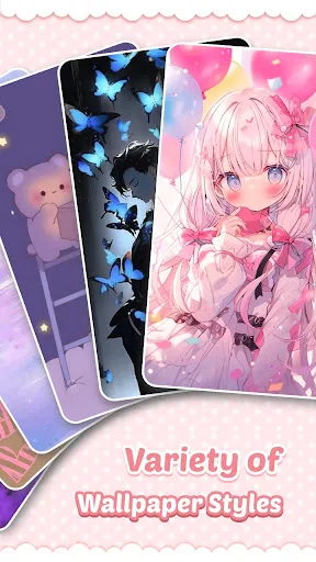 Скриншот 3 — тема Pink Cute Hippo