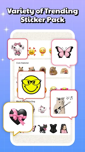 Скриншот 5 — Sticker & Emoji - Memes Maker