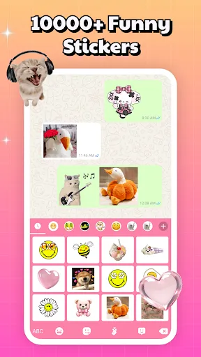 Скриншот 6 — Sticker & Emoji - Memes Maker