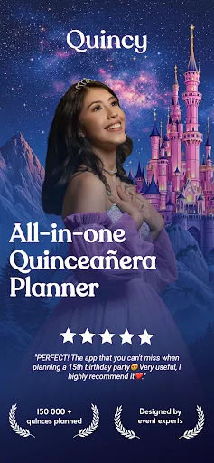 Скриншот 1 — Quincy - Quinceanera Planner