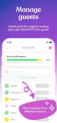 Скриншот 3 — Quincy - Quinceanera Planner