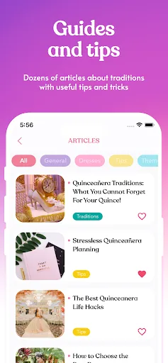 Скриншот 4 — Quincy - Quinceanera Planner
