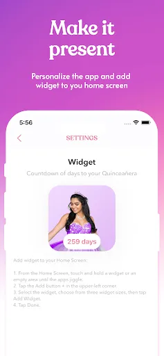 Скриншот 8 — Quincy - Quinceanera Planner