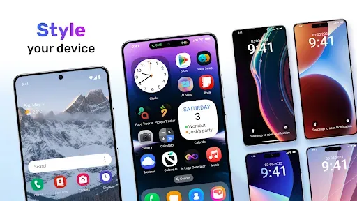 Скриншот 2 — Theme Launcher and Lock Screen