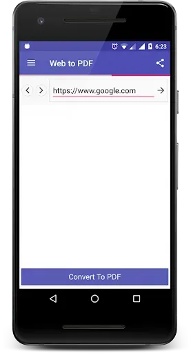 Скриншот 1 — Web to PDF Converter
