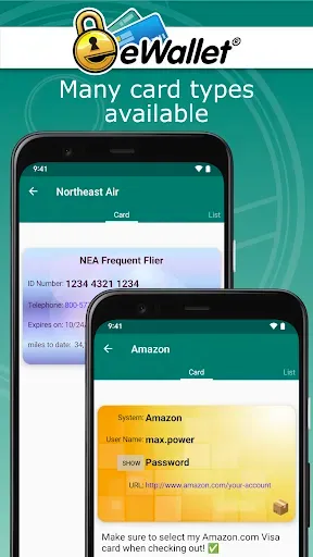 Скриншот 2 — eWallet - Password Manager