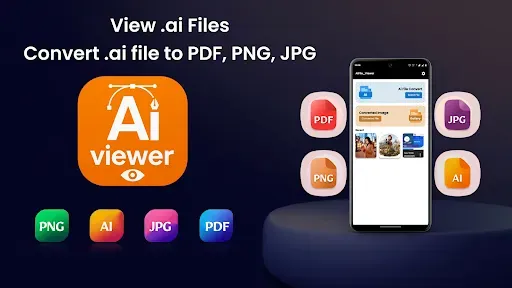 Скриншот 1 — Illustrator Viewer: PDF Export