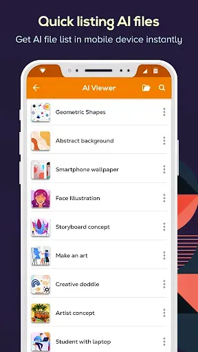 Скриншот 2 — Ai Illustrator File Viewer
