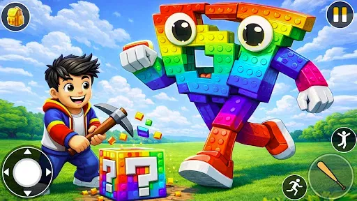 Скриншот 2 — Break a Lucky Block Game 3D