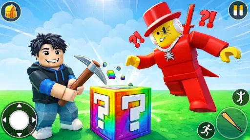Скриншот 5 — Break a Lucky Block Game 3D