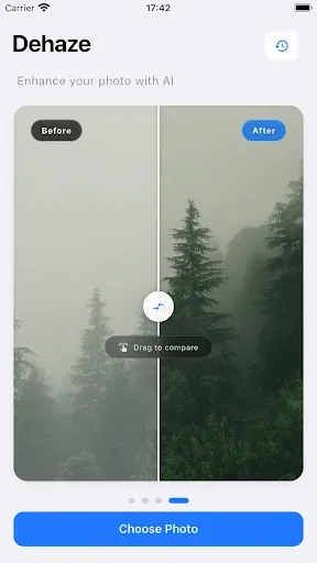 Скриншот 4 — Lumini - AI Photo Enhancer