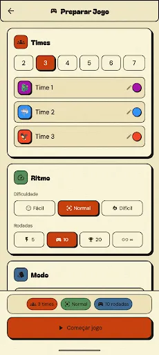 Скриншот 2 — Imagem e Ação: Jogo de Mímicas